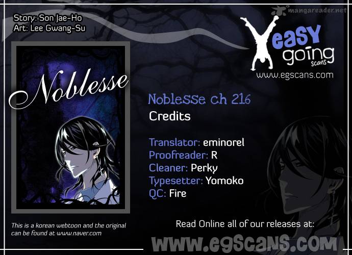 NOBLESSE Chapter 216 - Page 1