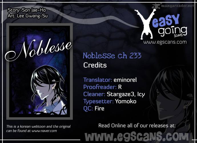 NOBLESSE Chapter 233 - Page 1