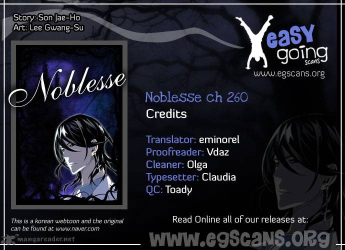 NOBLESSE Chapter 261 - Page 1