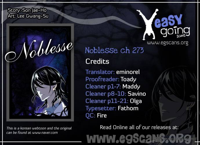 NOBLESSE Chapter 273 - Page 1