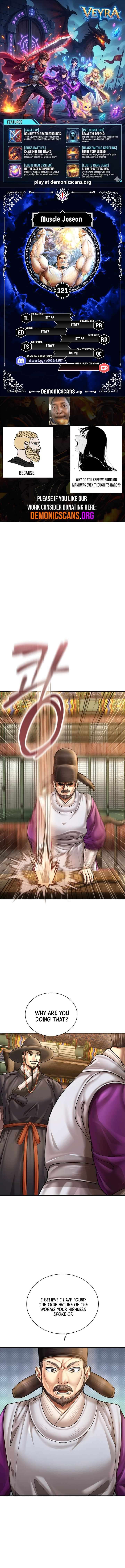 Muscle Joseon Chapter 121 - Page 1
