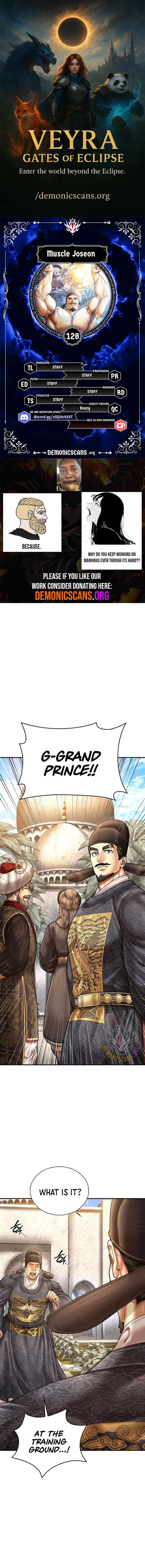 Muscle Joseon Chapter 128 - Page 1