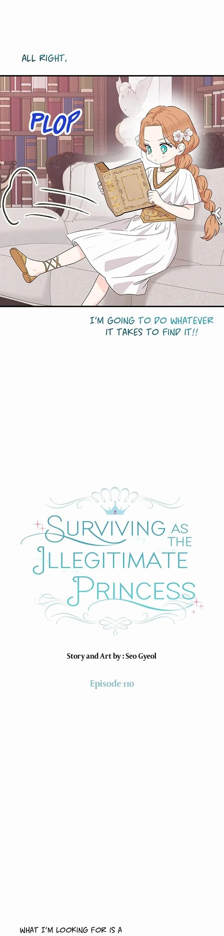 Surviving as an Illegitimate Princess Chapter 110 - Page 3