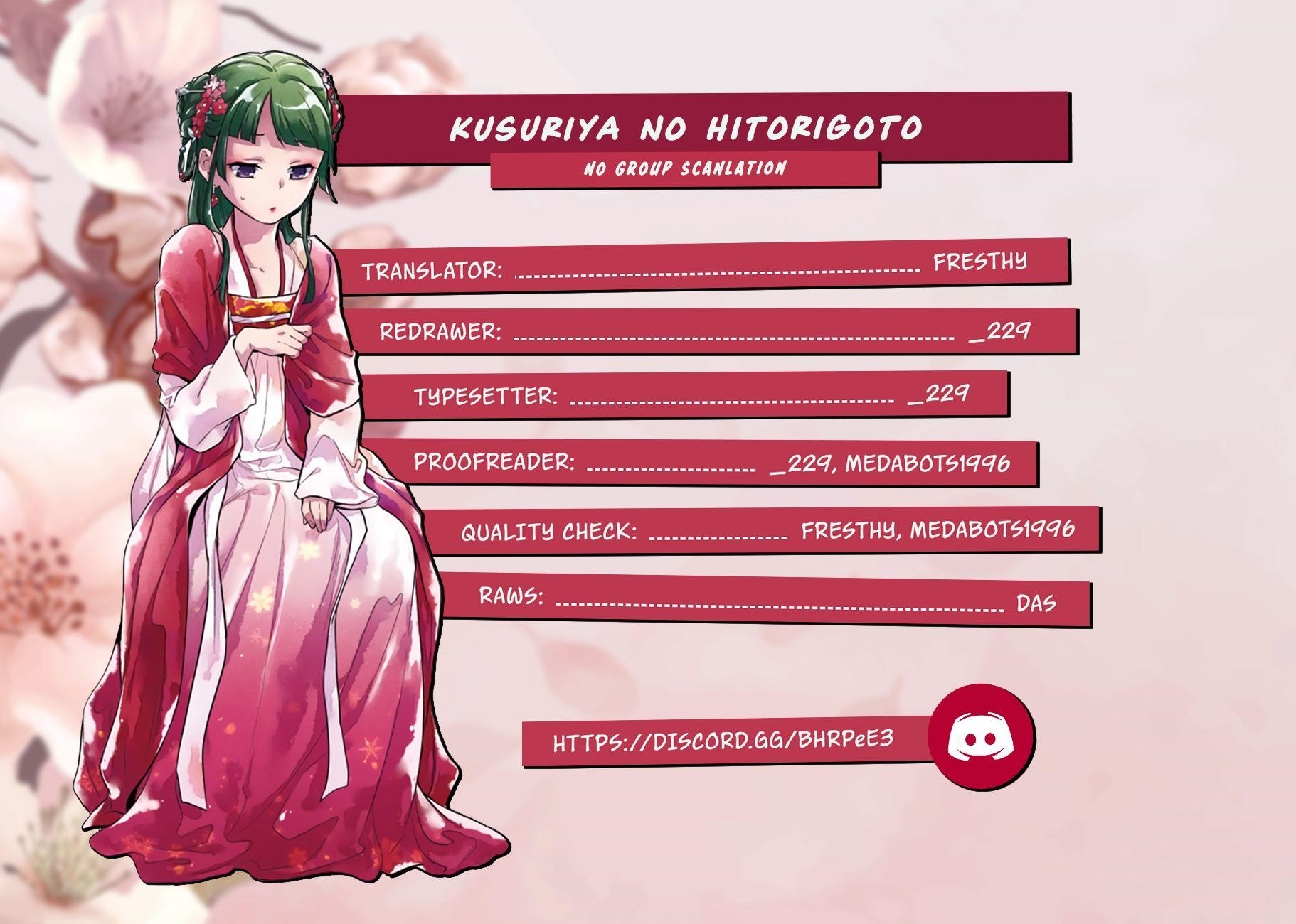 Kusuriya no Hitorigoto Chapter 31 - Page 20