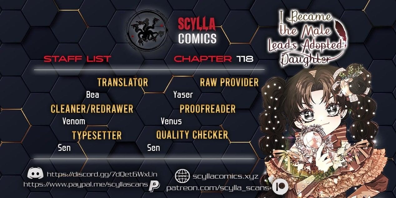 I Became The Male Lead’S Adopted Daughter Chapter 118 - Page 1