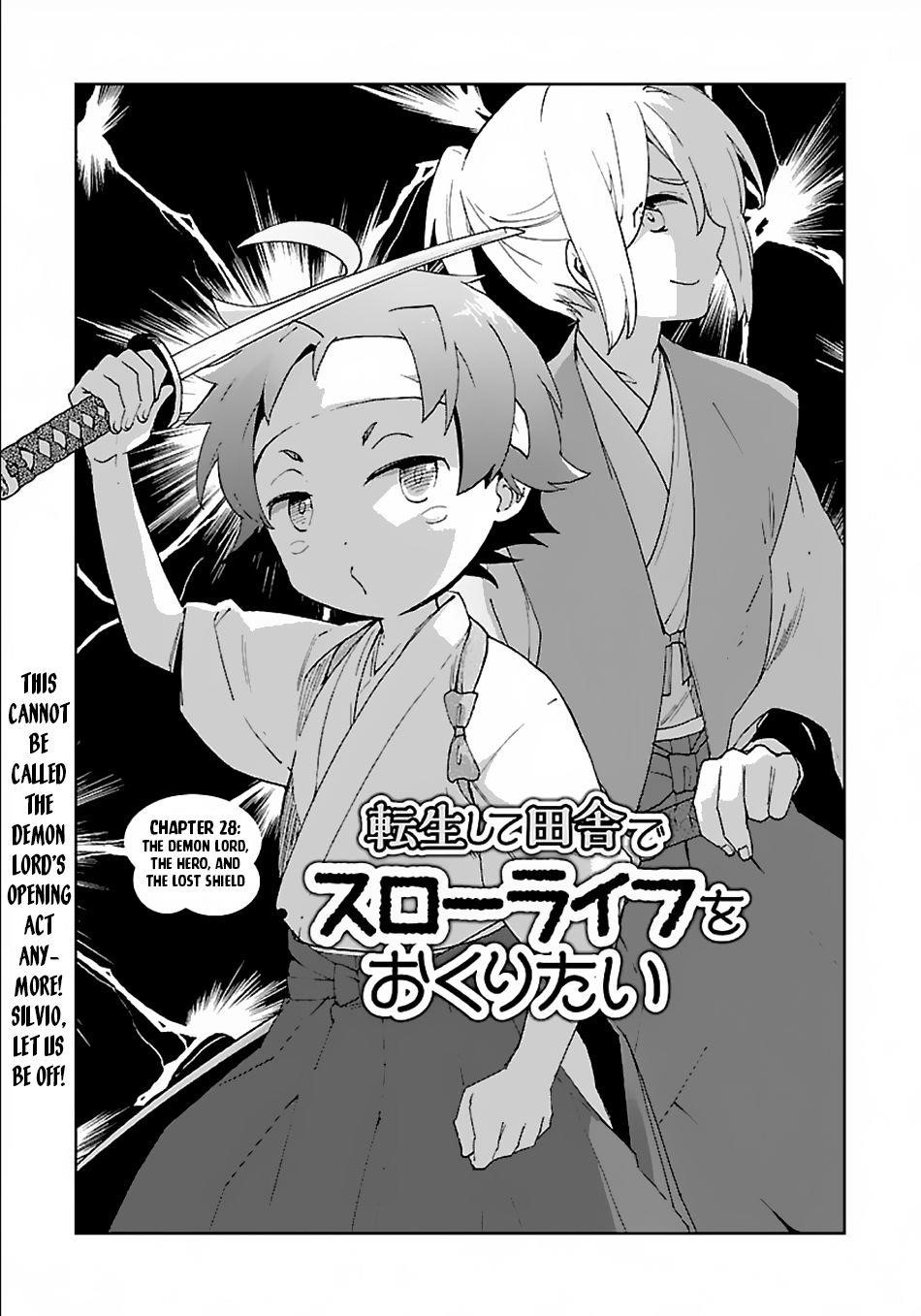 Tensei Shite Inaka de slowlife wo Okuritai Chapter 28 - Page 1