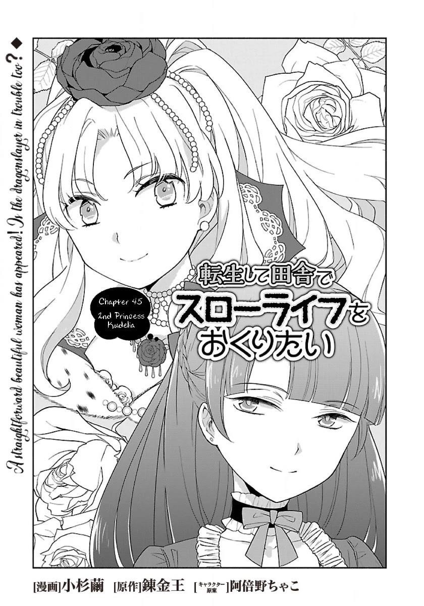 Tensei Shite Inaka de slowlife wo Okuritai Chapter 45 - Page 1