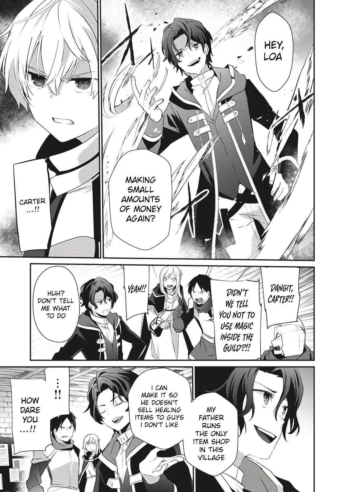 I’m a low rank adventurer, but I decided to excel in magic ~I’m going to use my [Magic Creation] and [Item Creation], which are Godly skills that were once useless, and become outmatched~ Chapter 1 - Page 9