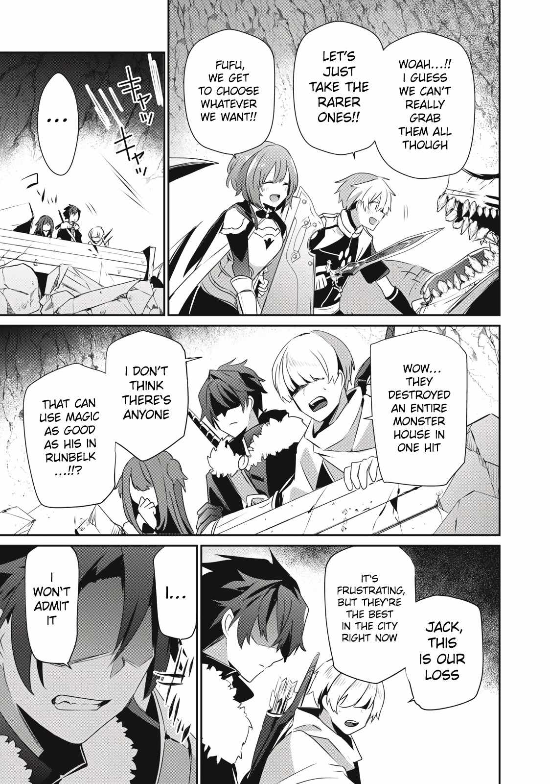 I’m a low rank adventurer, but I decided to excel in magic ~I’m going to use my [Magic Creation] and [Item Creation], which are Godly skills that were once useless, and become outmatched~ Chapter 10.1 - Page 3