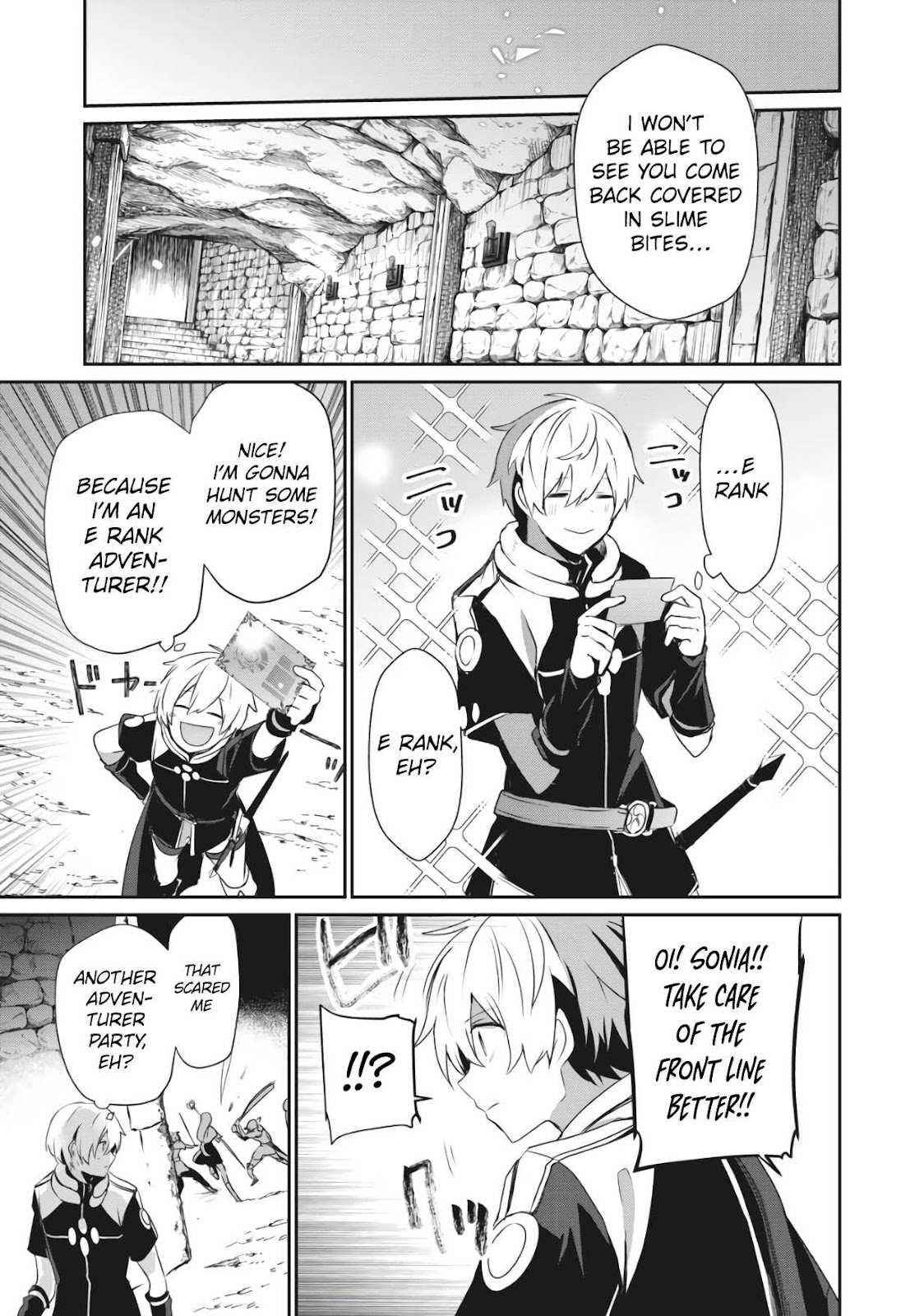 I’m a low rank adventurer, but I decided to excel in magic ~I’m going to use my [Magic Creation] and [Item Creation], which are Godly skills that were once useless, and become outmatched~ Chapter 2.2 - Page 11