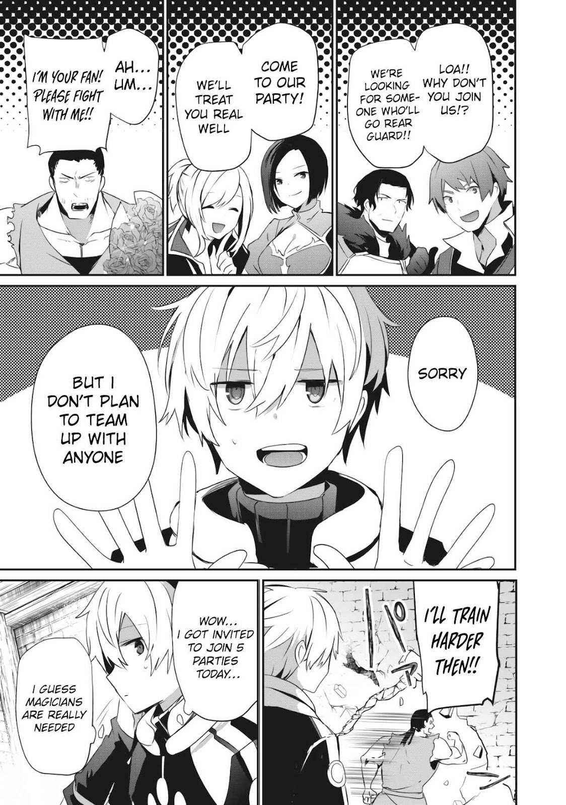 I’m a low rank adventurer, but I decided to excel in magic ~I’m going to use my [Magic Creation] and [Item Creation], which are Godly skills that were once useless, and become outmatched~ Chapter 2.2 - Page 7