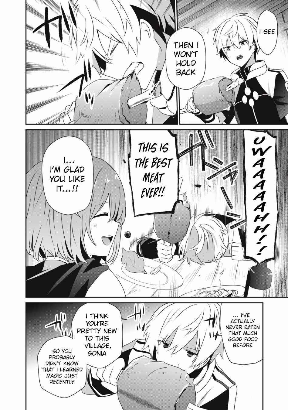 I’m a low rank adventurer, but I decided to excel in magic ~I’m going to use my [Magic Creation] and [Item Creation], which are Godly skills that were once useless, and become outmatched~ Chapter 4.1 - Page 12