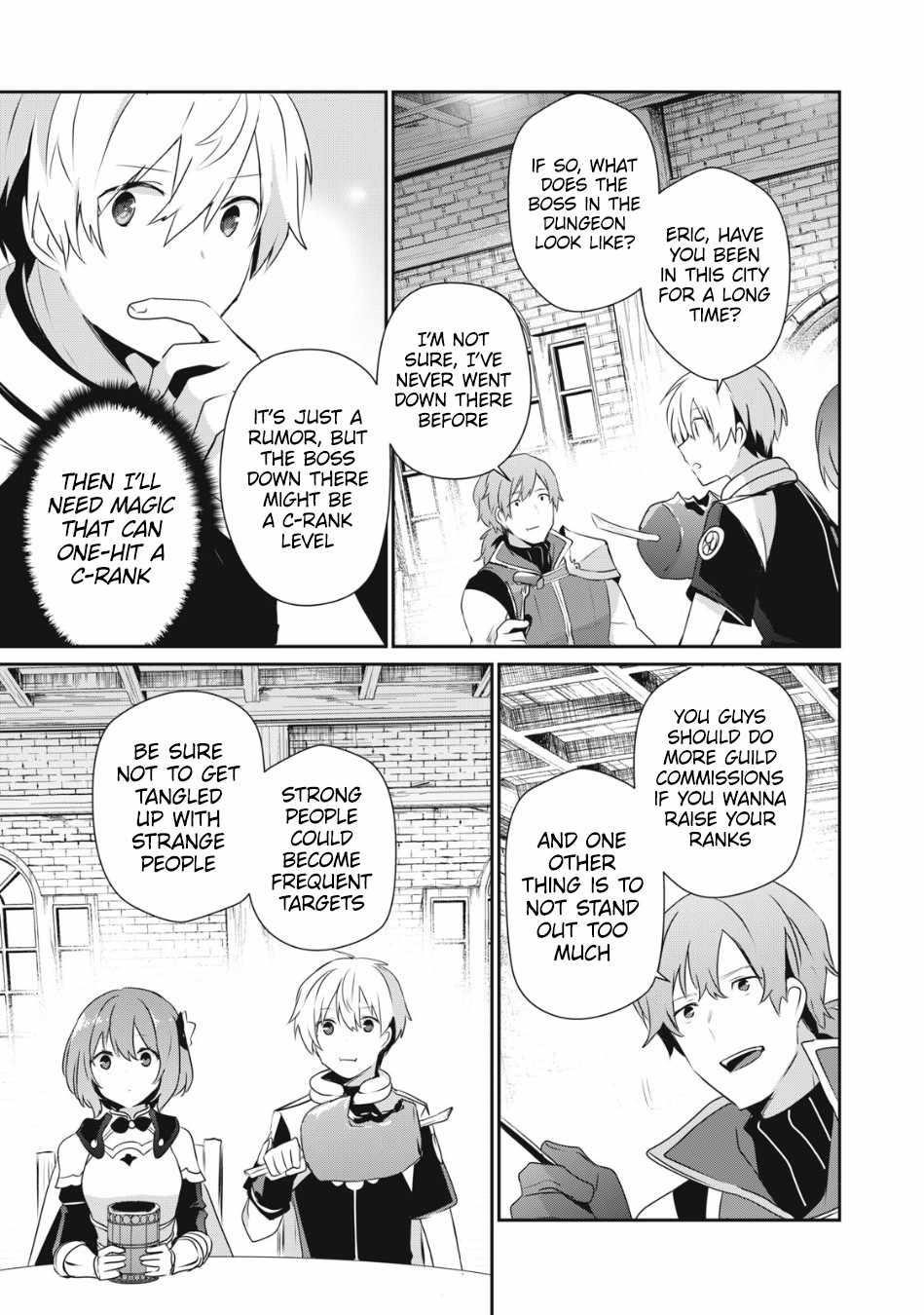 I’m a low rank adventurer, but I decided to excel in magic ~I’m going to use my [Magic Creation] and [Item Creation], which are Godly skills that were once useless, and become outmatched~ Chapter 9.1 - Page 5