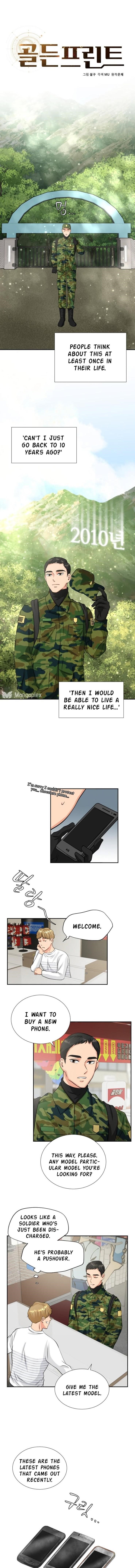 Golden Print Chapter 2 - Page 1