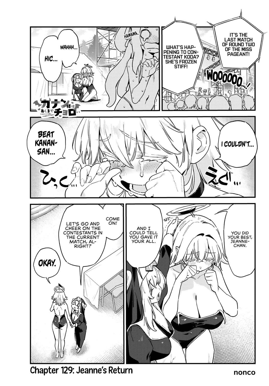 Kanan-sama wa Akumade Choroi Chapter 129 - Page 2