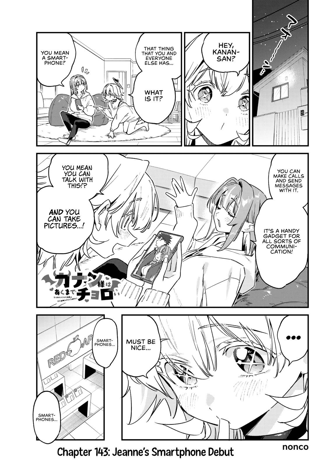 Kanan-sama wa Akumade Choroi Chapter 143 - Page 2