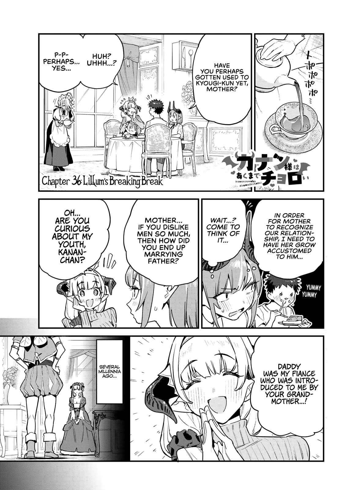 Kanan-sama wa Akumade Choroi Chapter 36 - Page 1