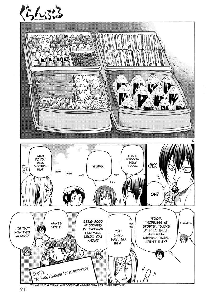 Grand Blue Chapter 33 - Page 17