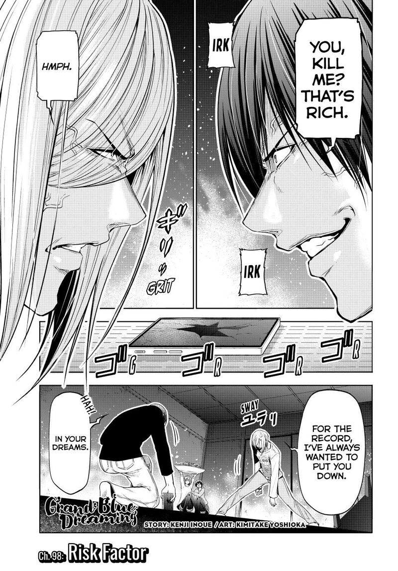 Grand Blue Chapter 98 - Page 1
