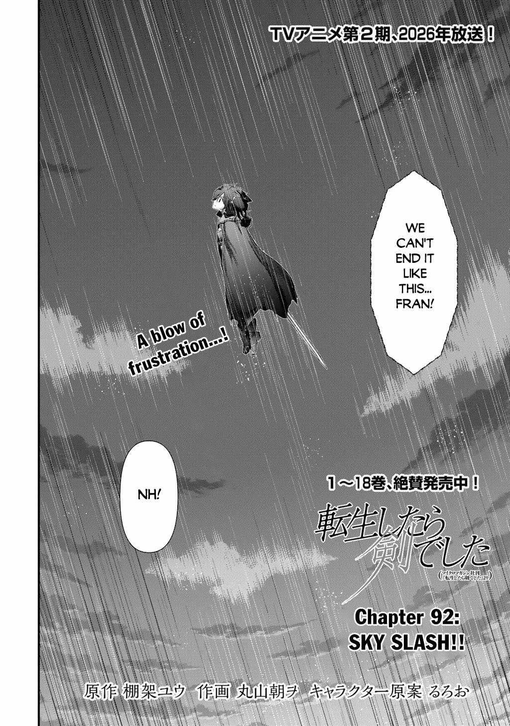 Tensei Shitara Ken Deshita Chapter 92 - Page 2