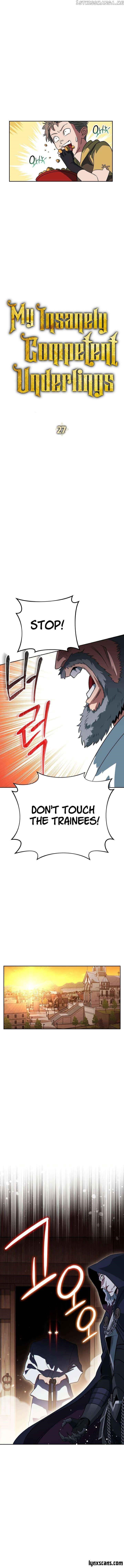 My Insanely Competent Underlings Chapter 27 - Page 5