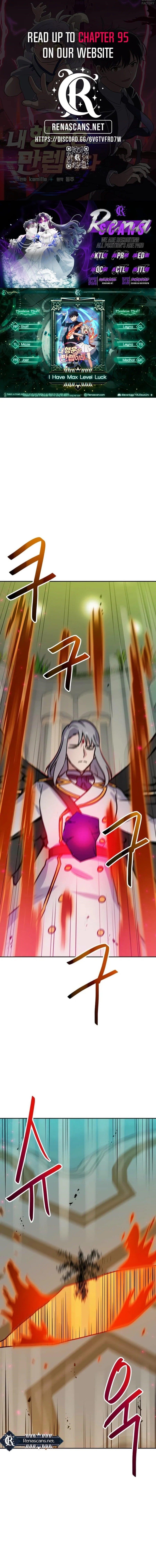 I Have Max Level Luck Chapter 90 - Page 1