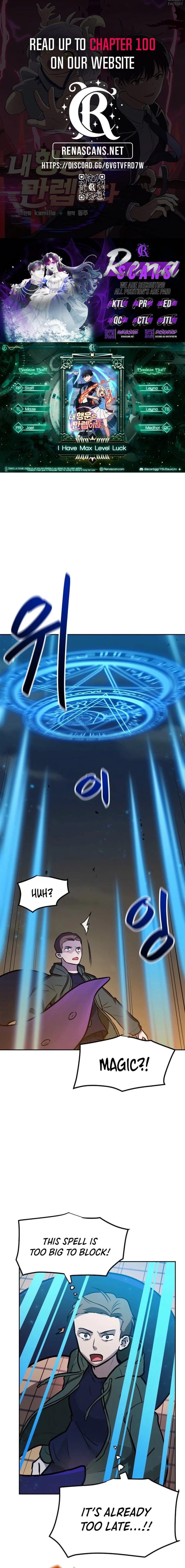 I Have Max Level Luck Chapter 91 - Page 1