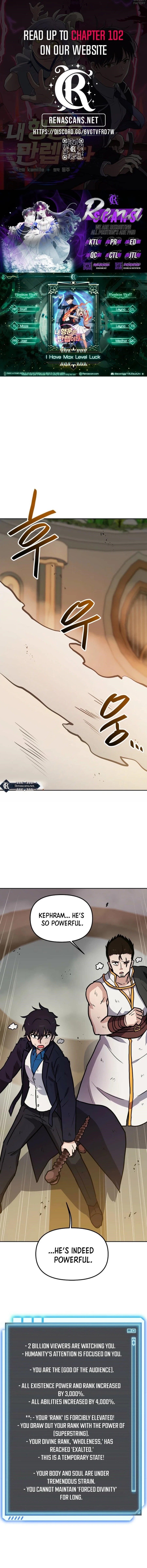 I Have Max Level Luck Chapter 92 - Page 1