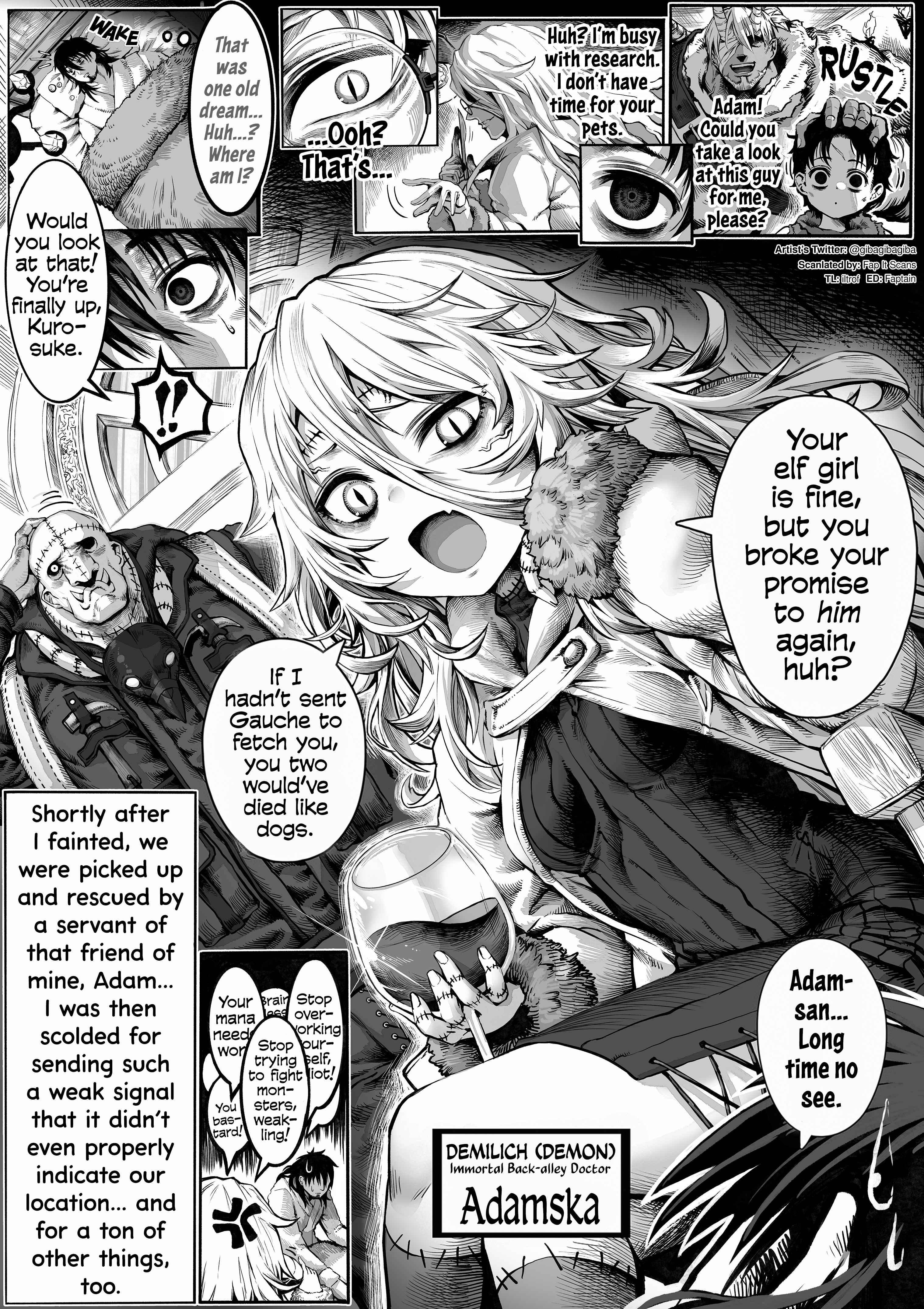 The Apothecary Will Make This Battered Elf Happy Chapter 32 - Page 1