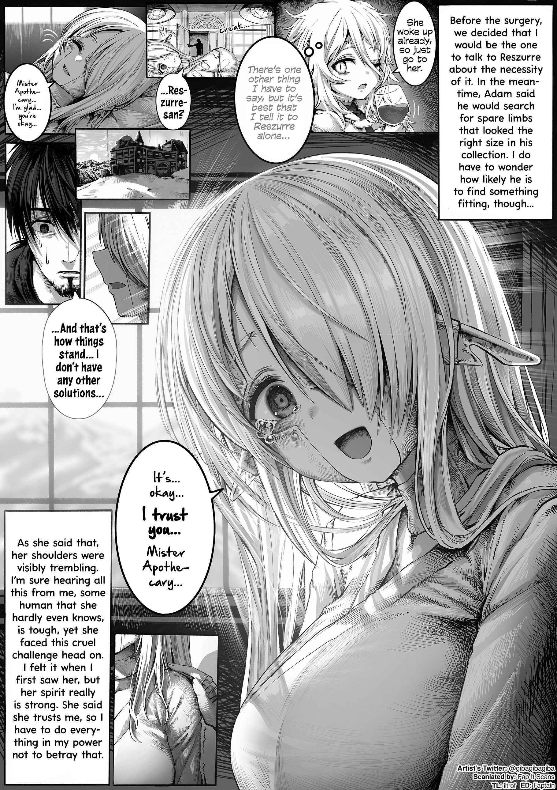 The Apothecary Will Make This Battered Elf Happy Chapter 35 - Page 1