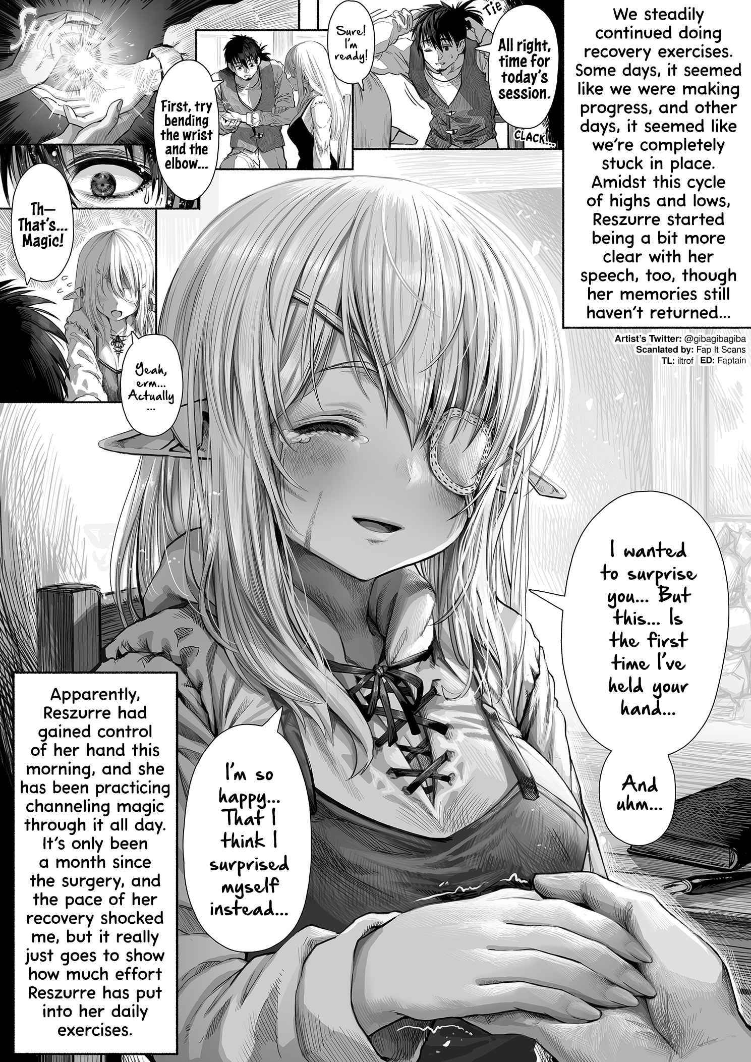 The Apothecary Will Make This Battered Elf Happy Chapter 44 - Page 1