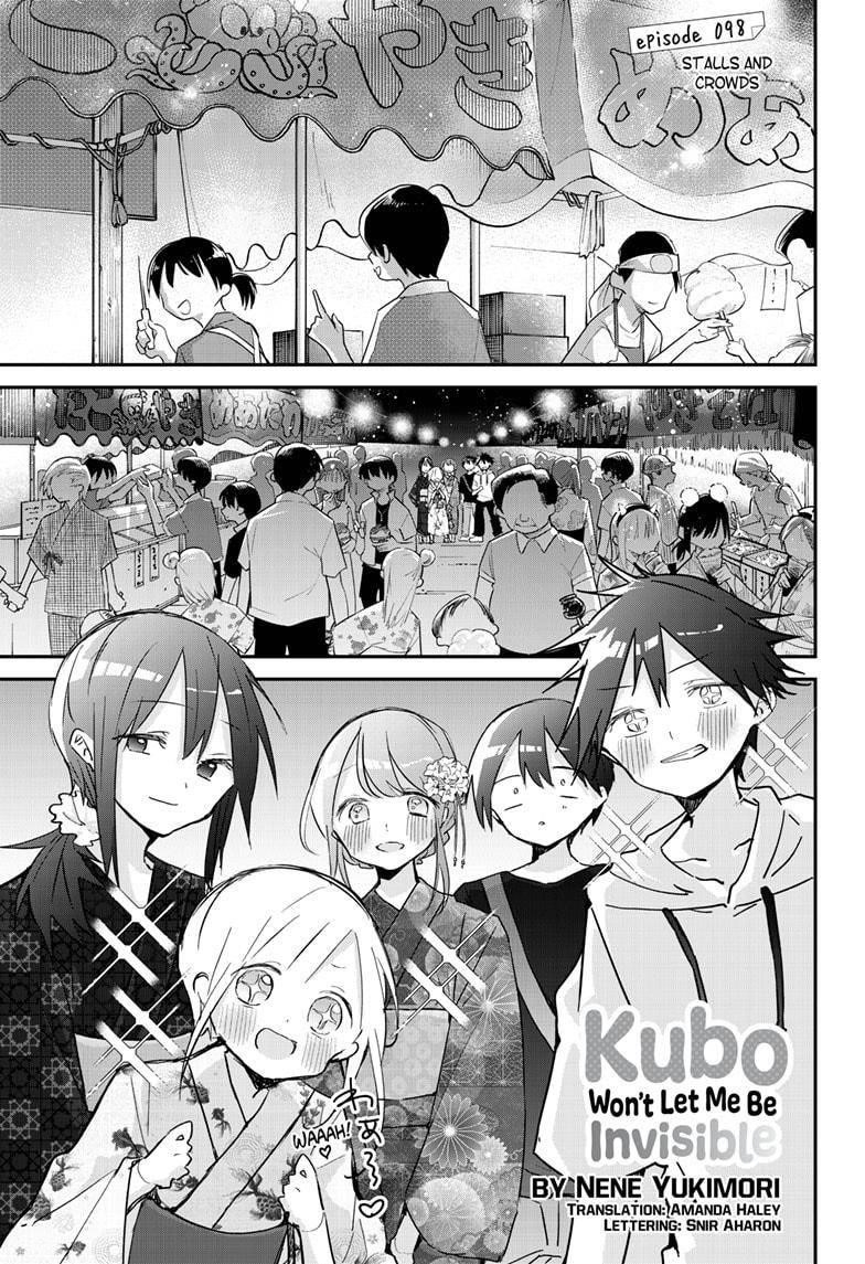 Kubo-san wa Boku (Mobu) wo Yurusanai Chapter 98 - Page 1