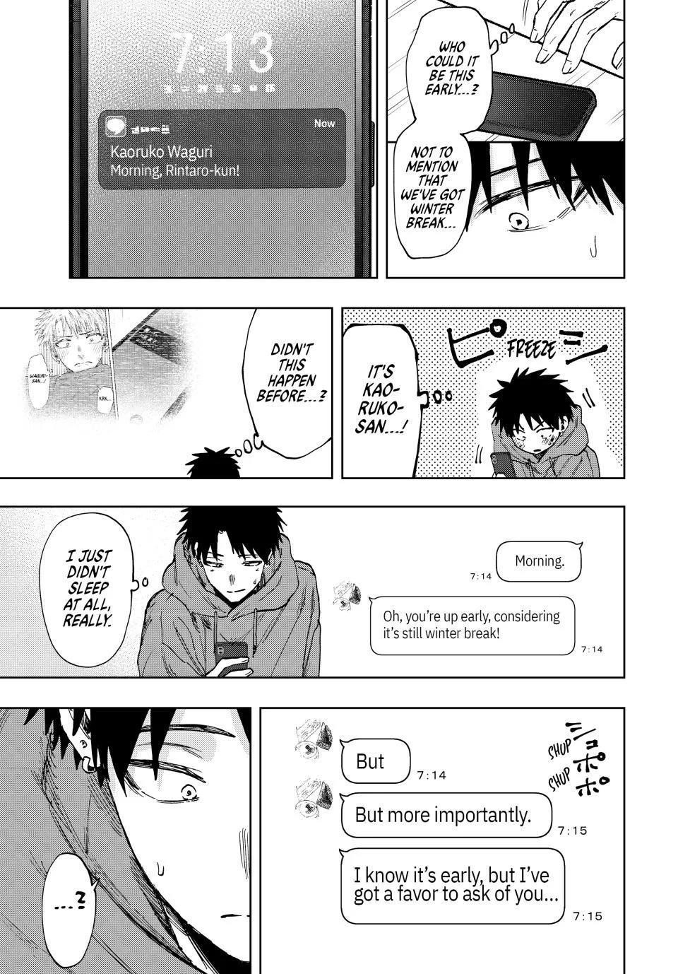 Kaoru Hana wa Rin to Saku Chapter 101 - Page 9