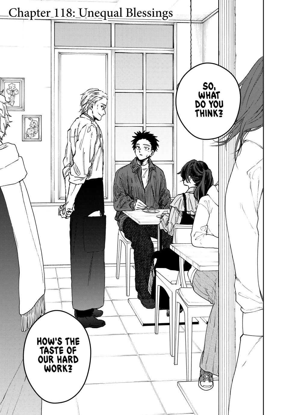 Kaoru Hana wa Rin to Saku Chapter 118 - Page 1