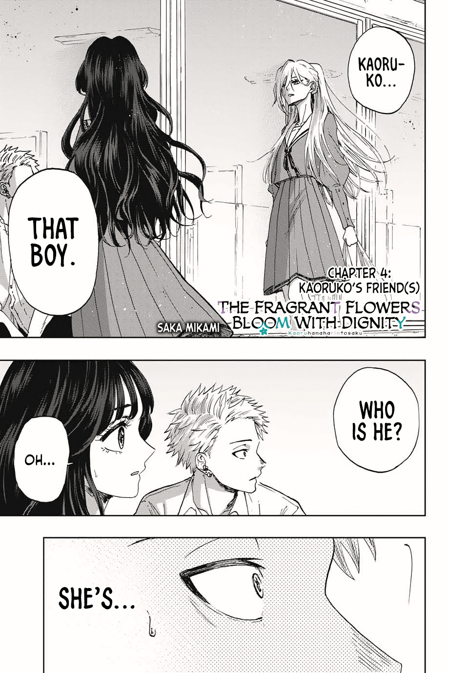 Kaoru Hana wa Rin to Saku Chapter 4 - Page 1