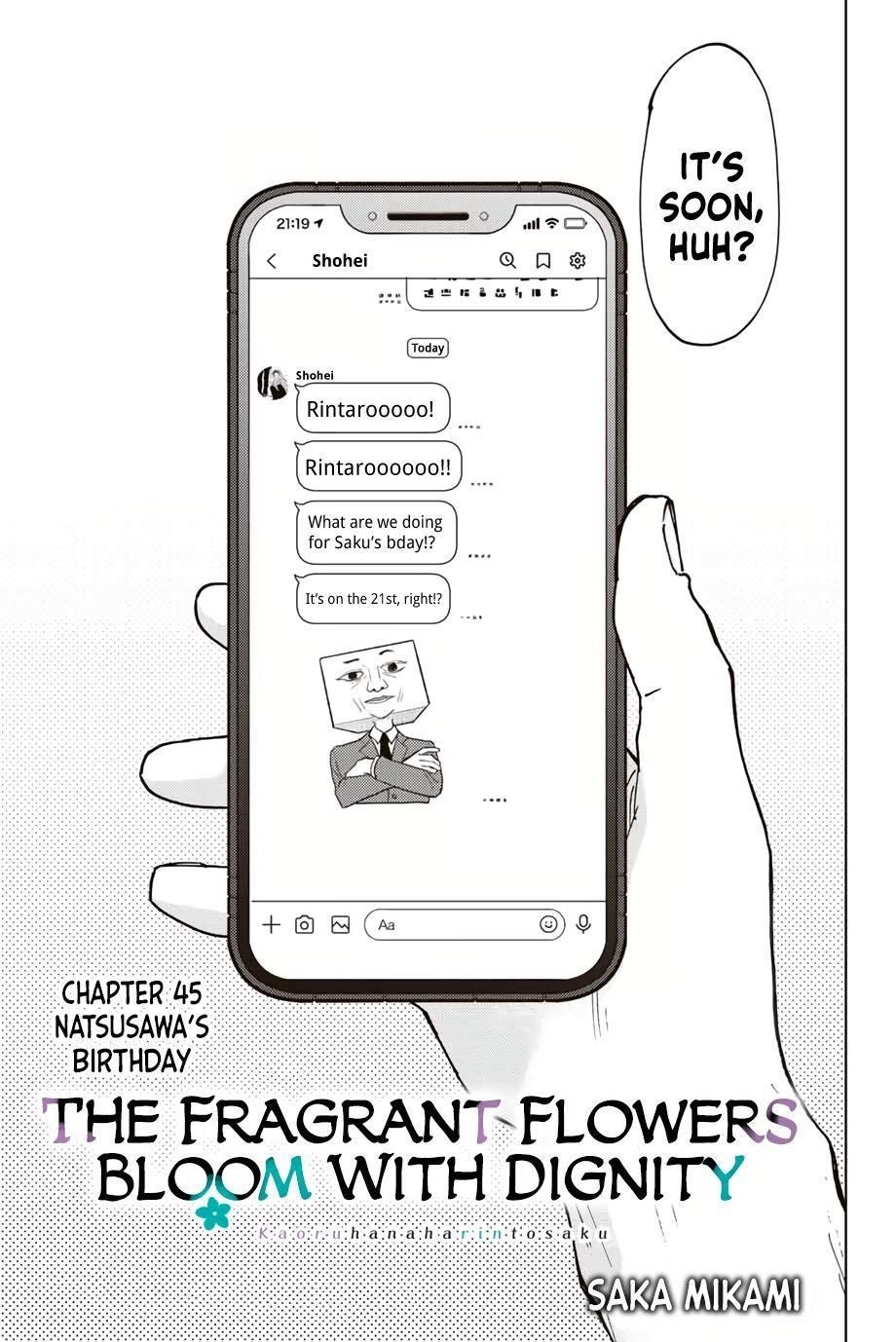 Kaoru Hana wa Rin to Saku Chapter 45 - Page 4