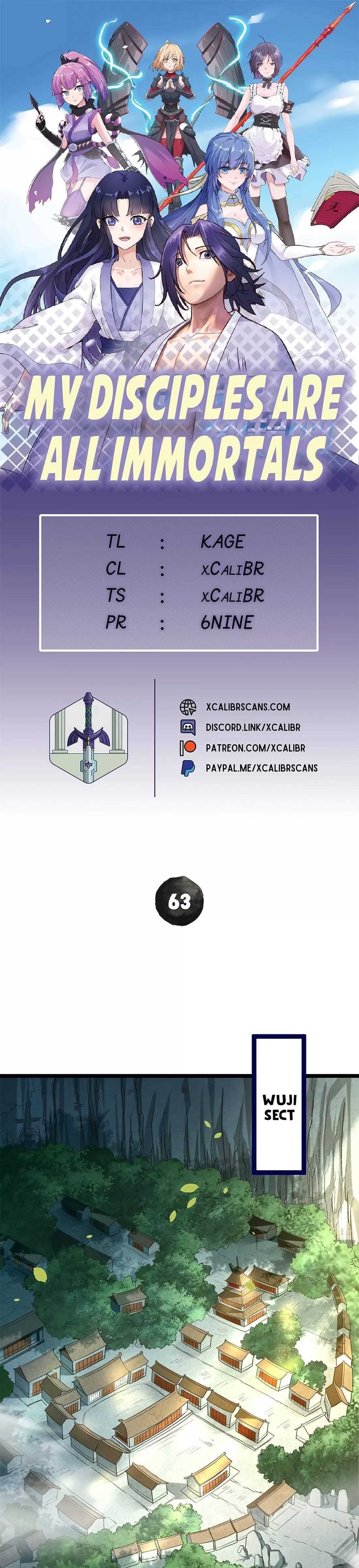 My Disciples Are Super Gods Chapter 63 - Page 1