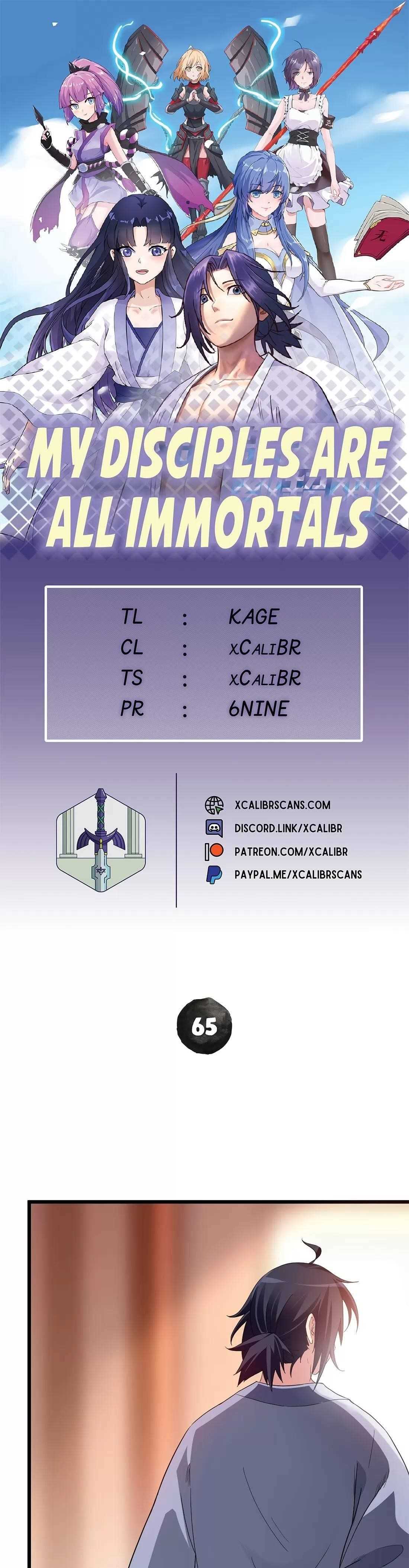 My Disciples Are Super Gods Chapter 65 - Page 1