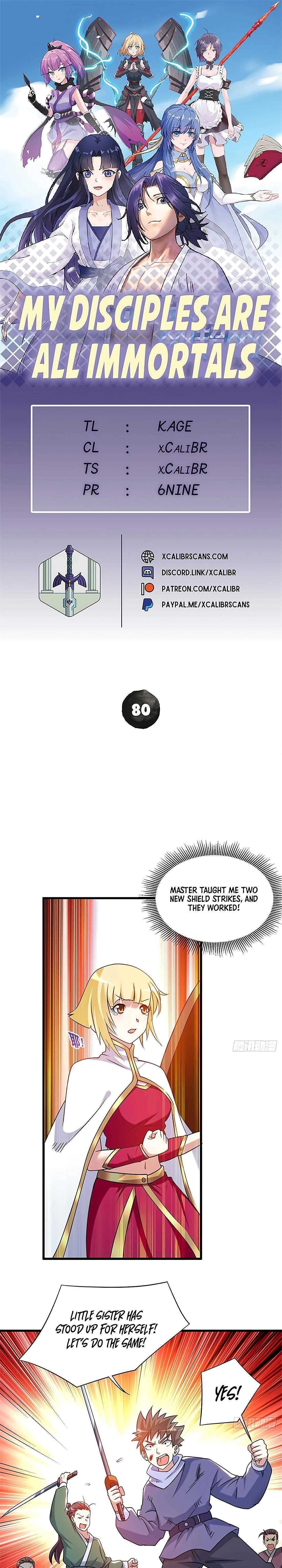 My Disciples Are Super Gods Chapter 80 - Page 1