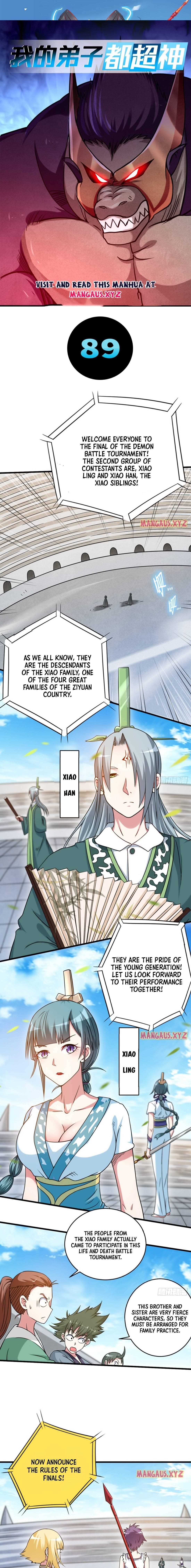 My Disciples Are Super Gods Chapter 89 - Page 1