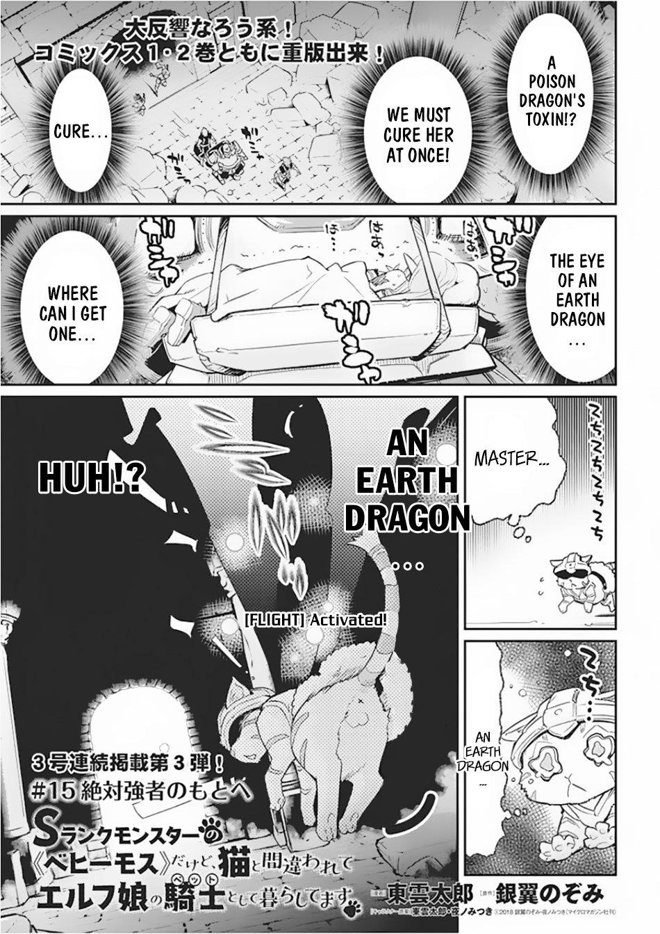 I Am Behemoth Of The S Rank Monster But I Am Mistaken As A Cat And I Live As A Pet Of Elf Girl Chapter 15 - Page 1