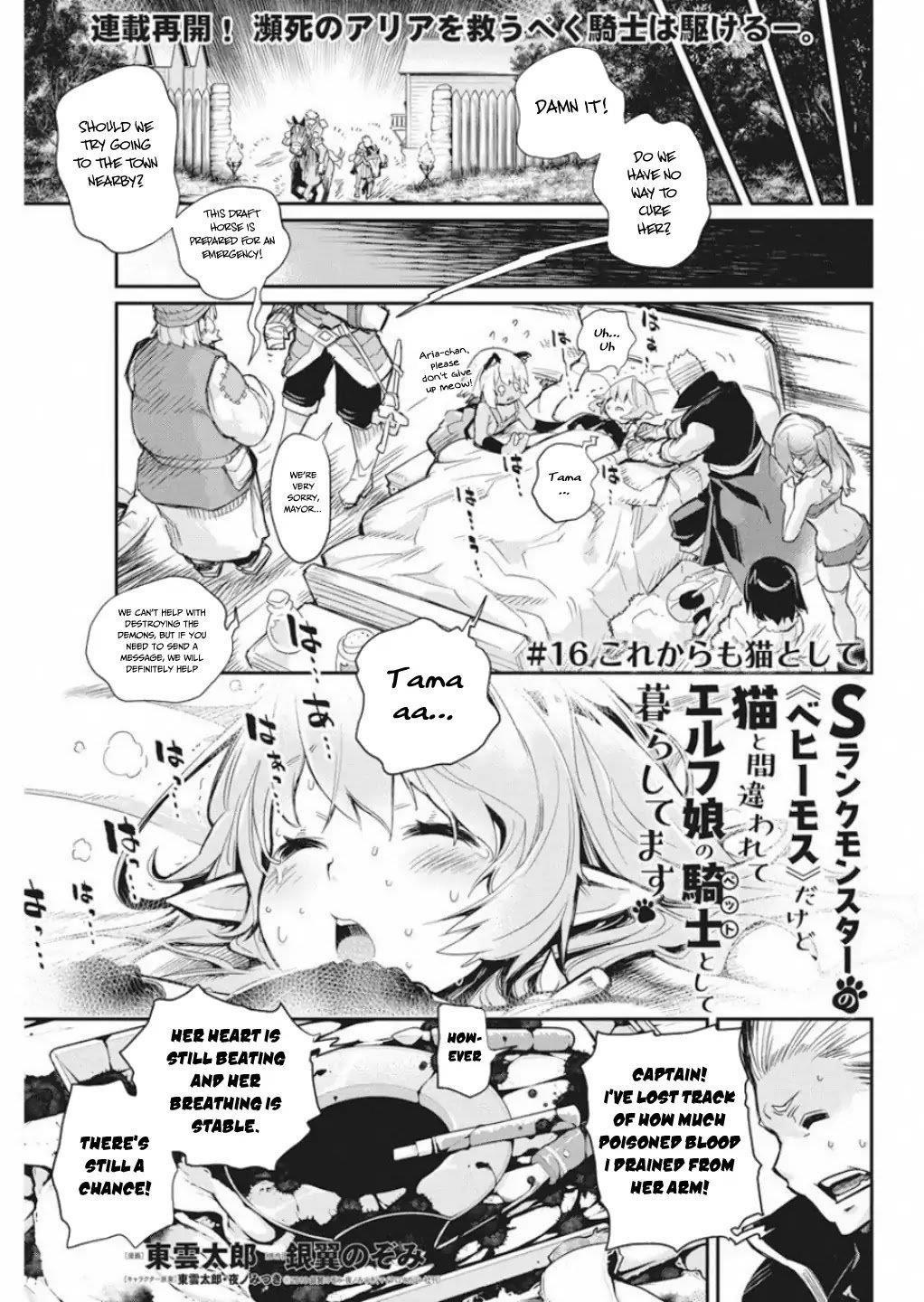 I Am Behemoth Of The S Rank Monster But I Am Mistaken As A Cat And I Live As A Pet Of Elf Girl Chapter 16 - Page 1