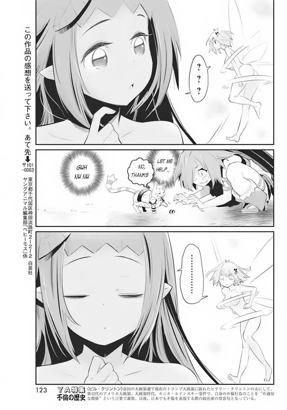 I Am Behemoth Of The S Rank Monster But I Am Mistaken As A Cat And I Live As A Pet Of Elf Girl Chapter 29 - Page 22