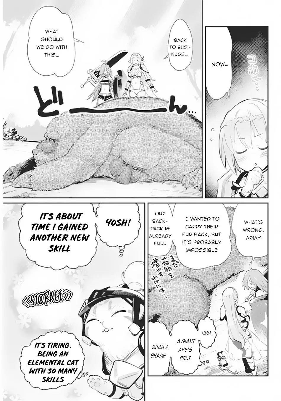 I Am Behemoth Of The S Rank Monster But I Am Mistaken As A Cat And I Live As A Pet Of Elf Girl Chapter 29 - Page 5