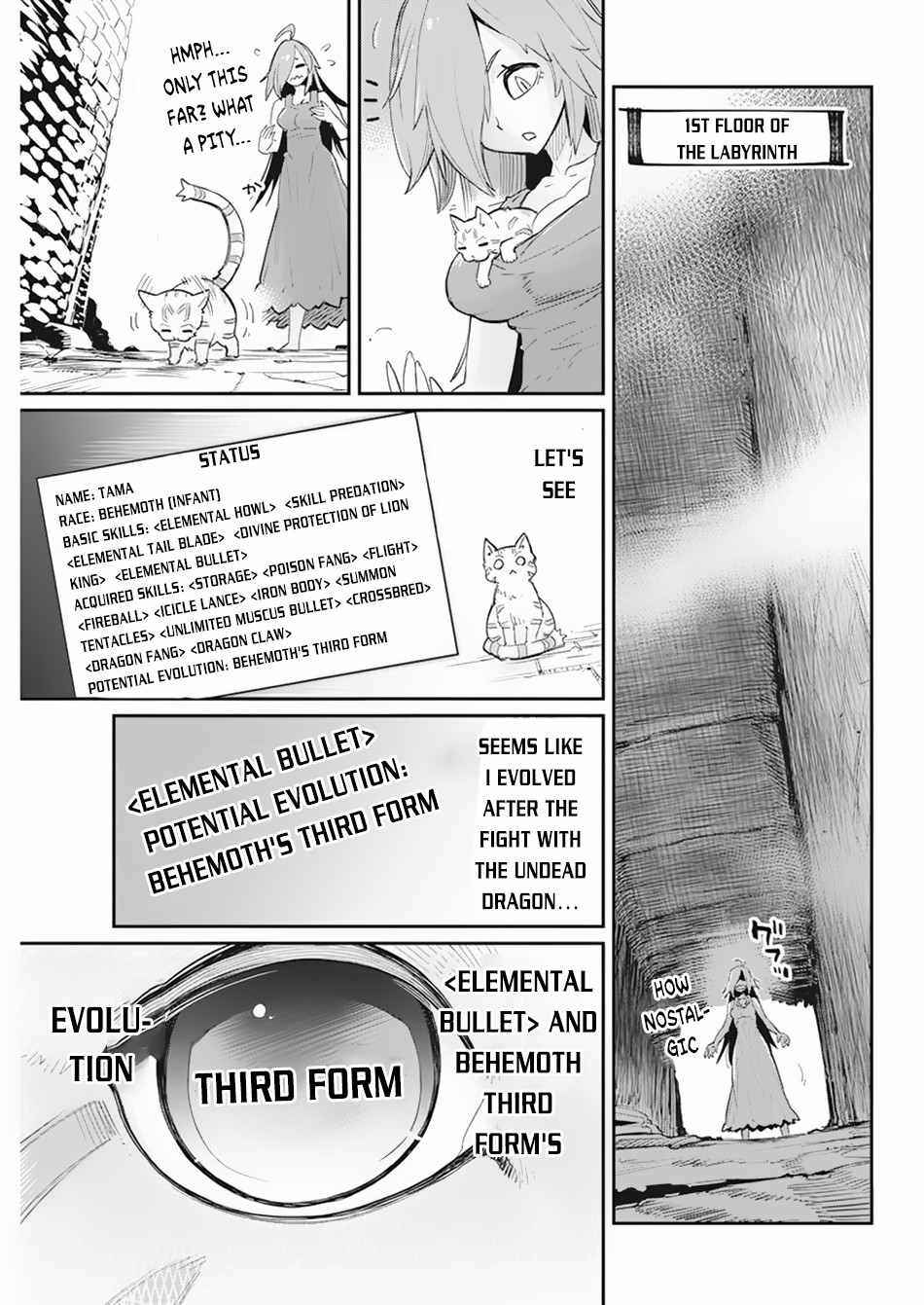 I Am Behemoth Of The S Rank Monster But I Am Mistaken As A Cat And I Live As A Pet Of Elf Girl Chapter 39 - Page 7