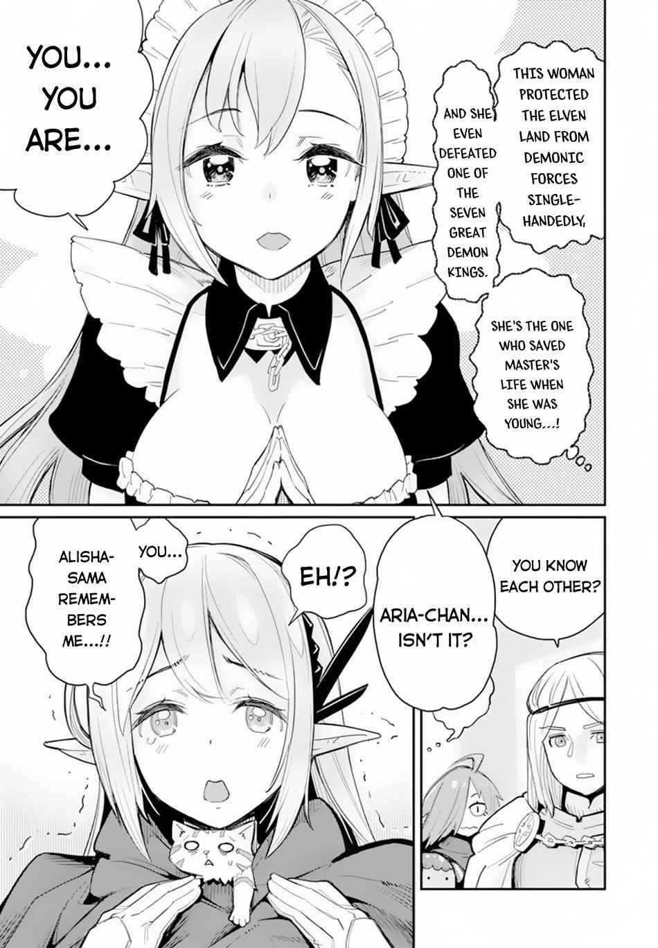 I Am Behemoth Of The S Rank Monster But I Am Mistaken As A Cat And I Live As A Pet Of Elf Girl Chapter 45 - Page 10