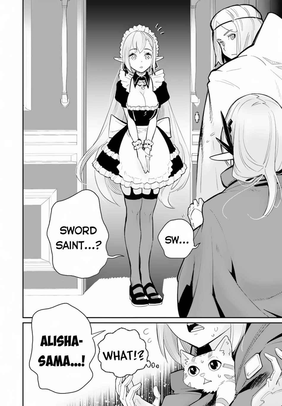 I Am Behemoth Of The S Rank Monster But I Am Mistaken As A Cat And I Live As A Pet Of Elf Girl Chapter 45 - Page 9