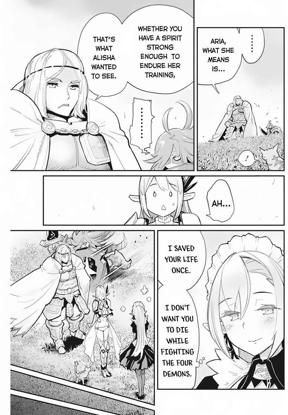 I Am Behemoth Of The S Rank Monster But I Am Mistaken As A Cat And I Live As A Pet Of Elf Girl Chapter 46 - Page 13