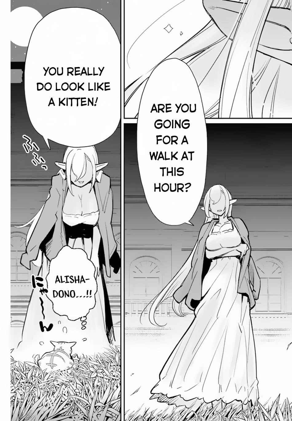 I Am Behemoth Of The S Rank Monster But I Am Mistaken As A Cat And I Live As A Pet Of Elf Girl Chapter 47 - Page 16