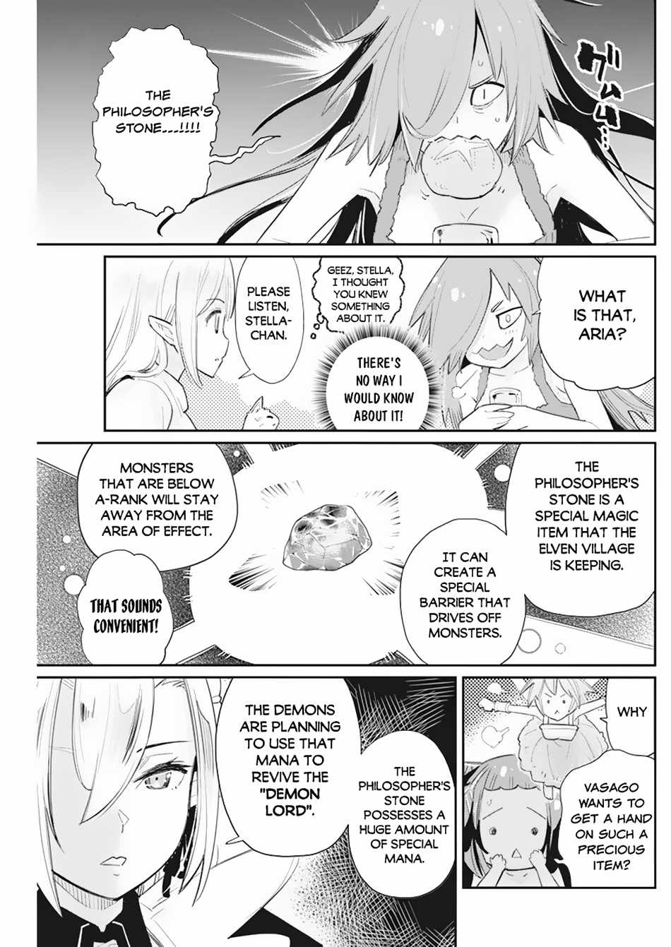 I Am Behemoth Of The S Rank Monster But I Am Mistaken As A Cat And I Live As A Pet Of Elf Girl Chapter 53 - Page 7